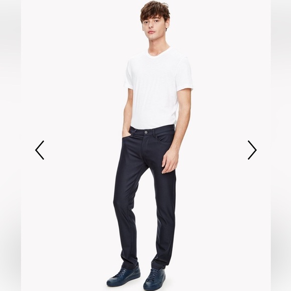 THEORY SIZE 29 men’s Stretch Wool Slim Jean navy blue‎ pants straight leg